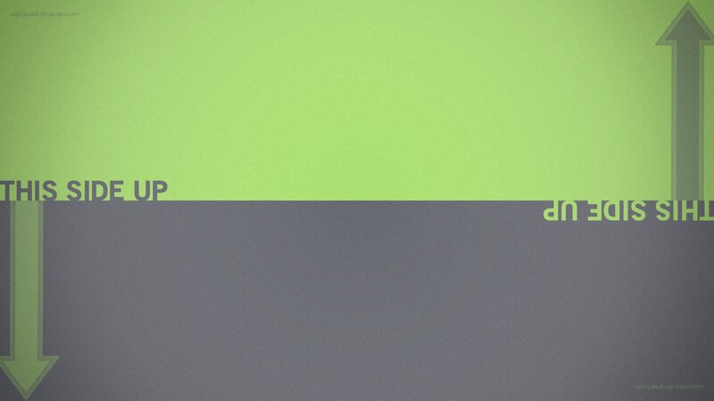 Text and Arrows on Gradient