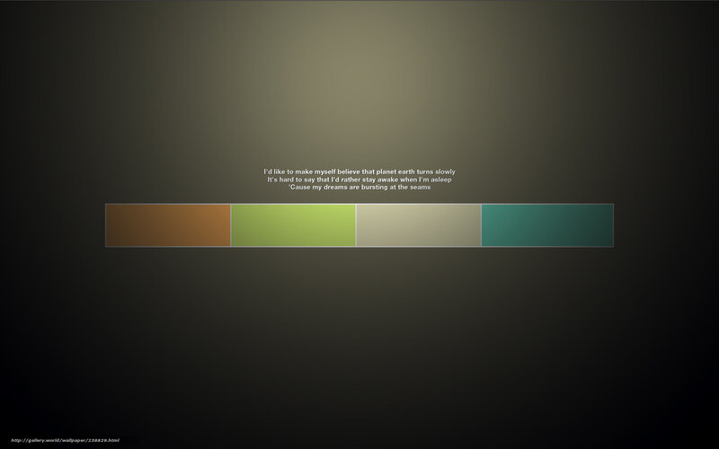 text and color blocks