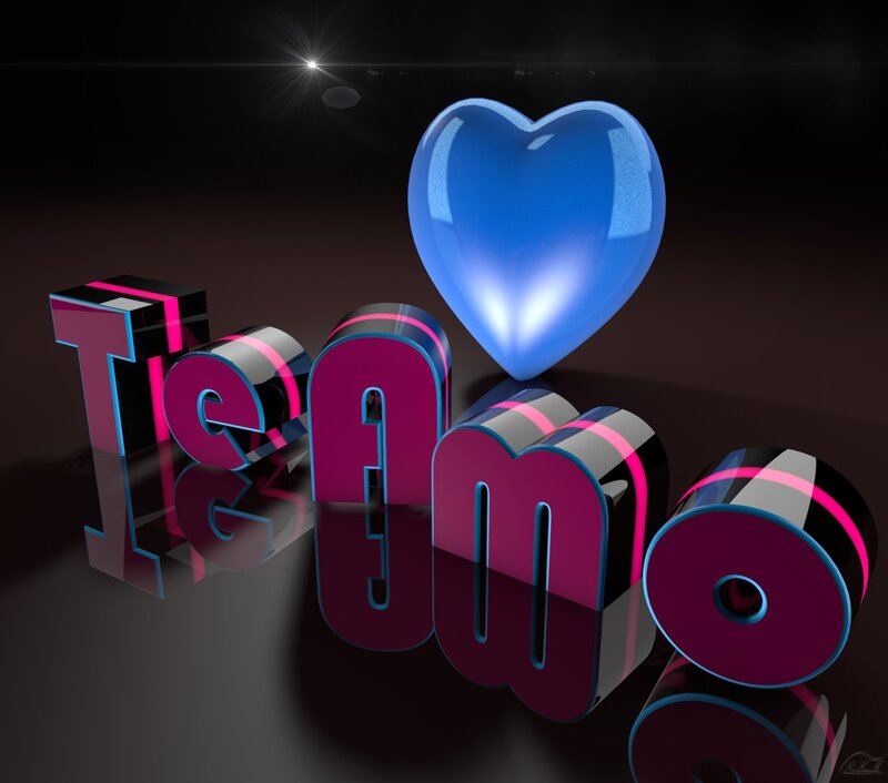 Text and Heart Shape