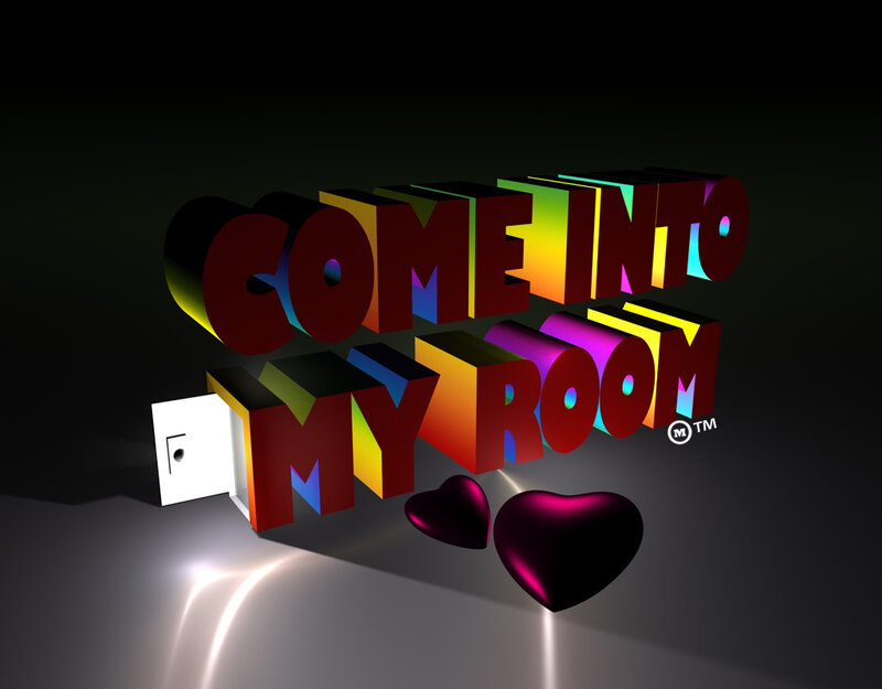 Text and Hearts in Room