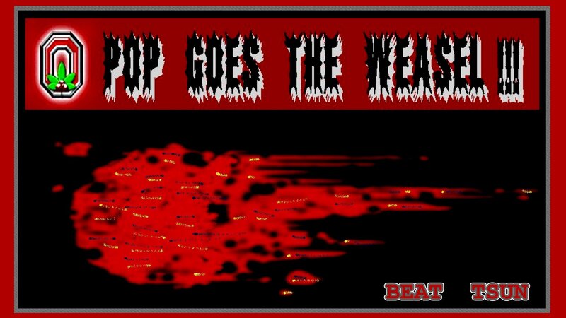 Text and Logo on Red Background