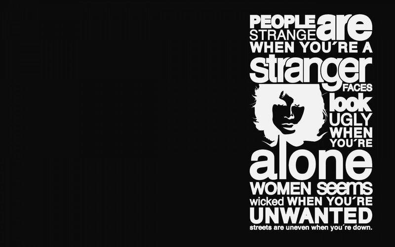 Text and Silhouette — Black, Thoughtful, Illustration