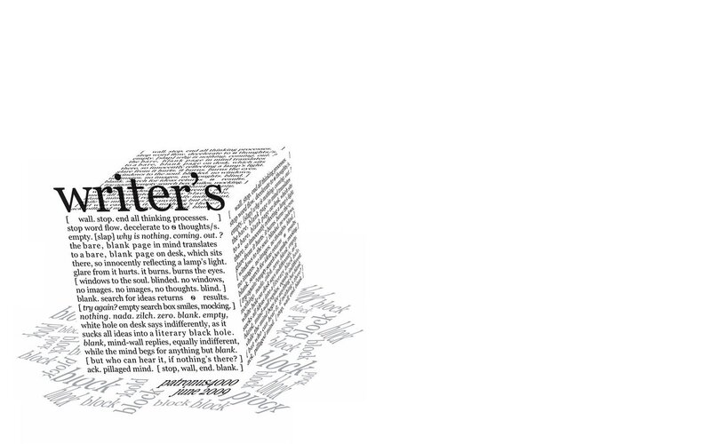 Text Art Cube — Black