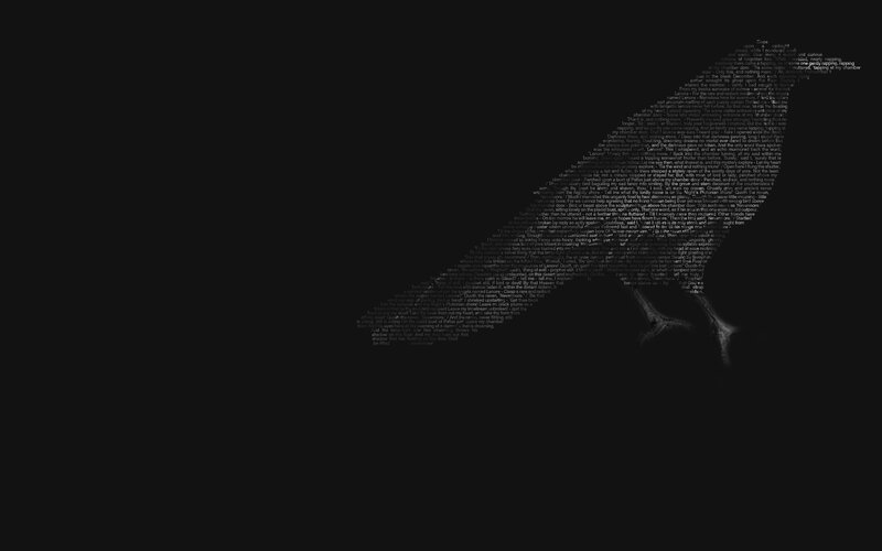 text art of a bird