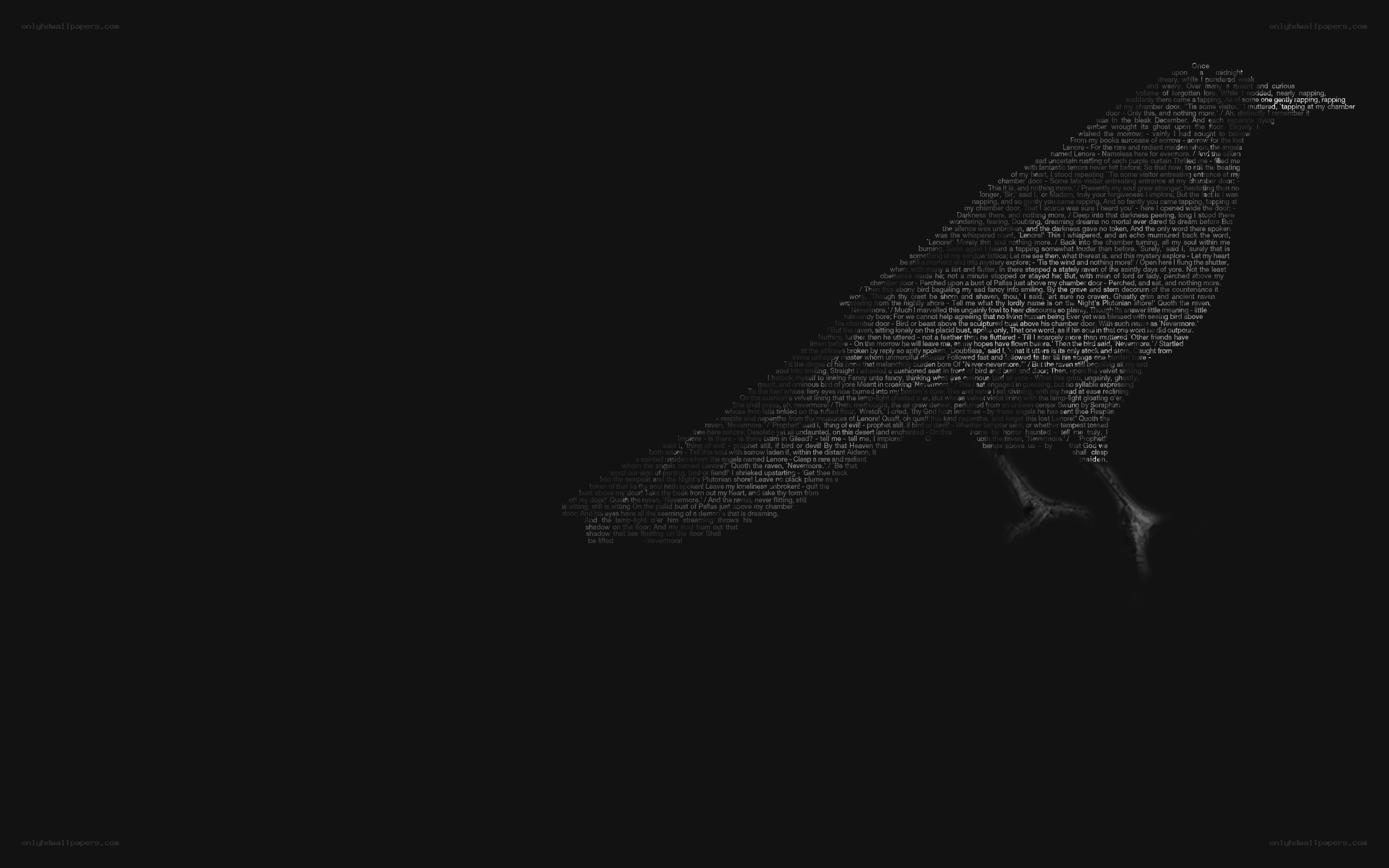 text art of a bird