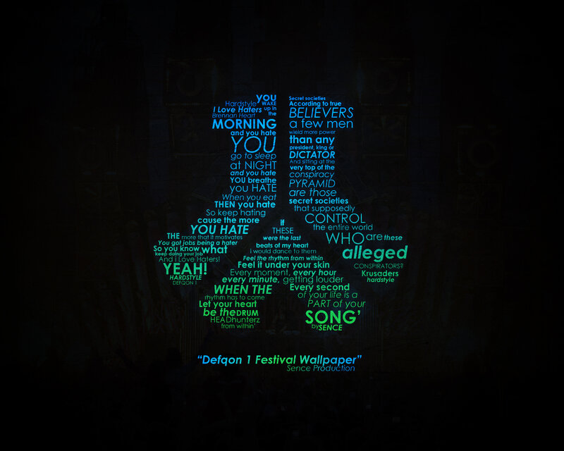 Text Art of a Person