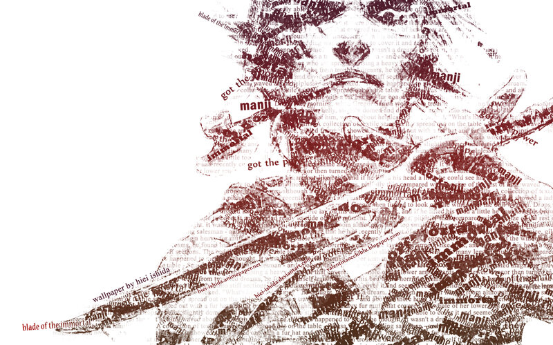 text art of anime character