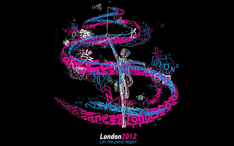 Text Art of Dancer