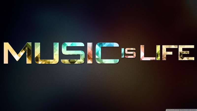 Text Art on Dark Background — Black, Dramatic