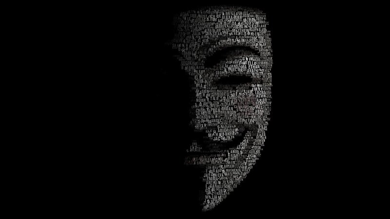 text art portrait of a man