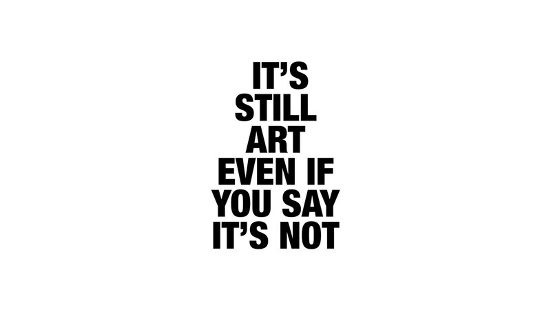 text art statement
