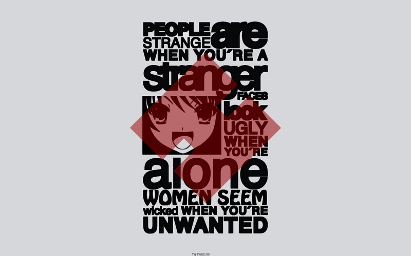 text art with anime face