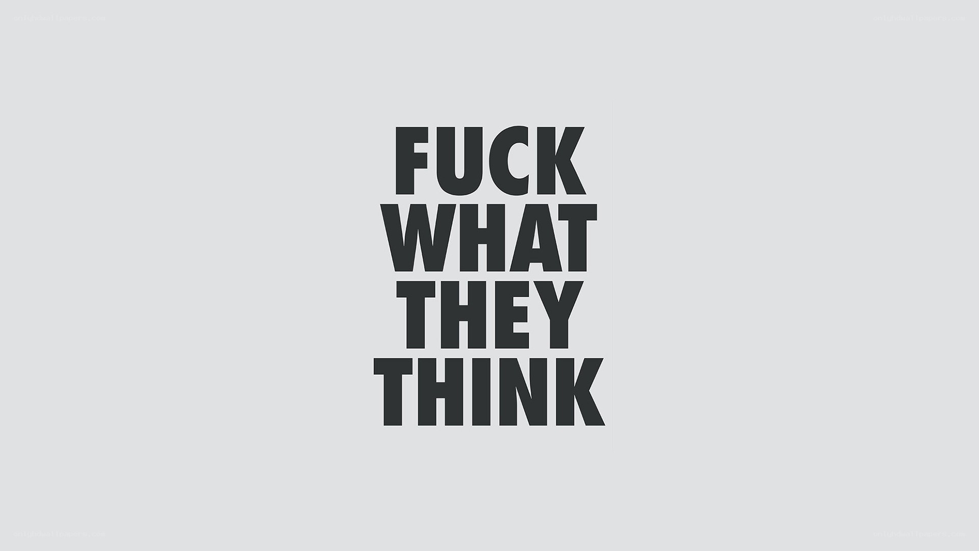 text art with bold statement