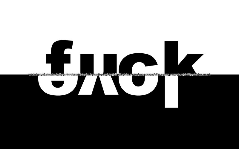 text art with censored word