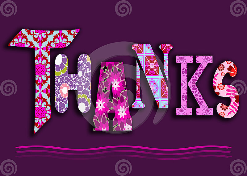 Text Art with Floral Patterns — Purple