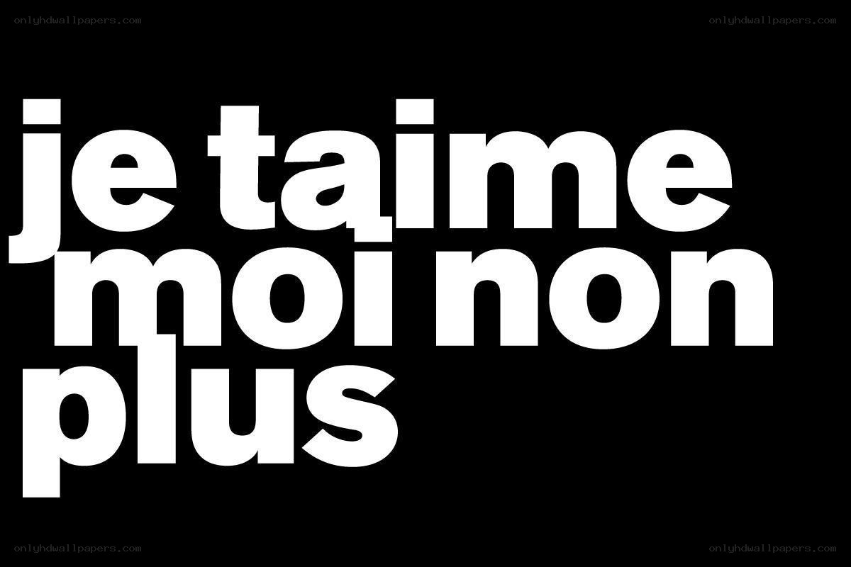 text art with french phrase