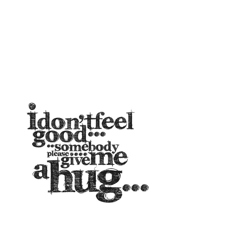 text art with hug request