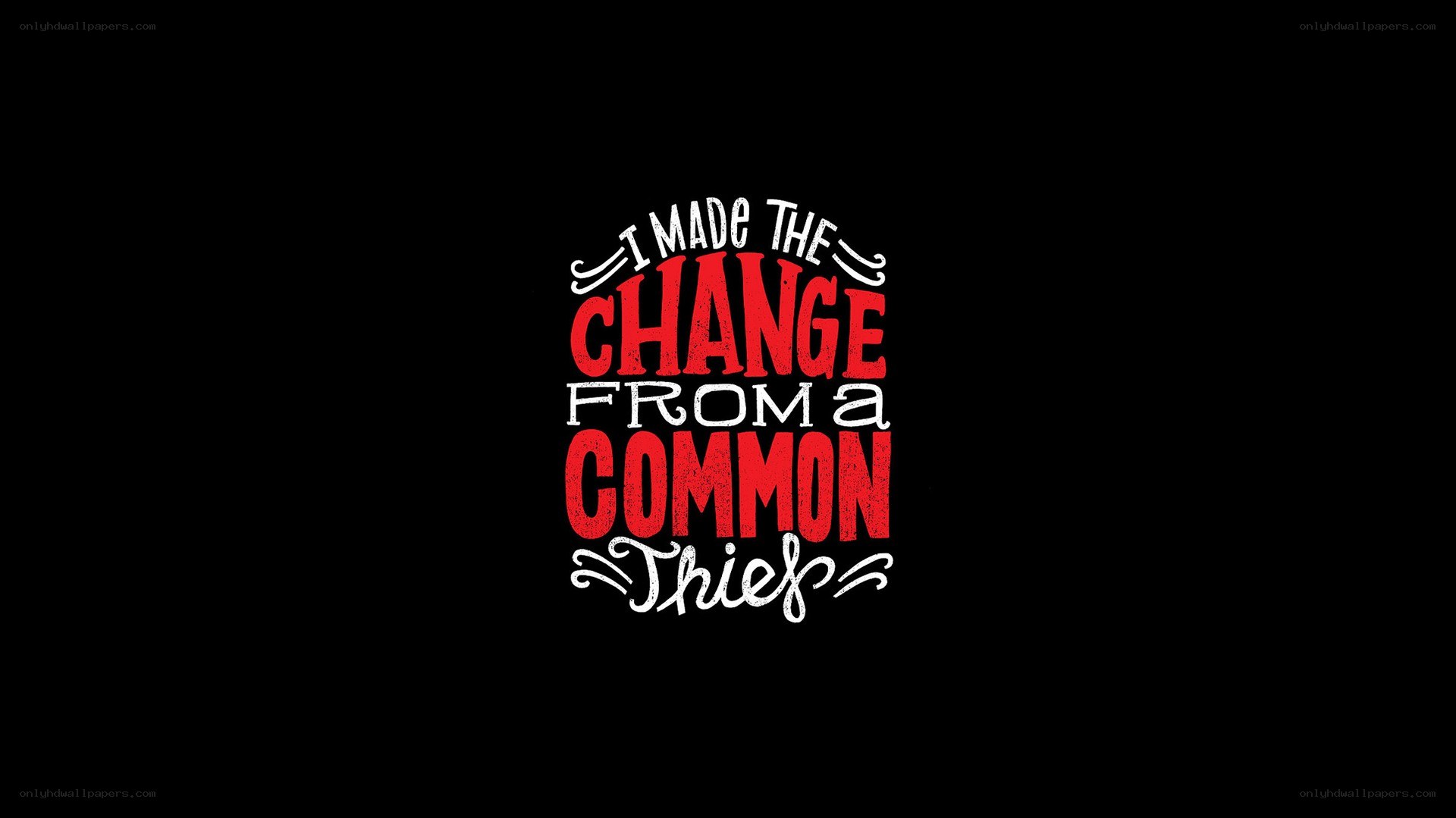 text art with inspirational quote