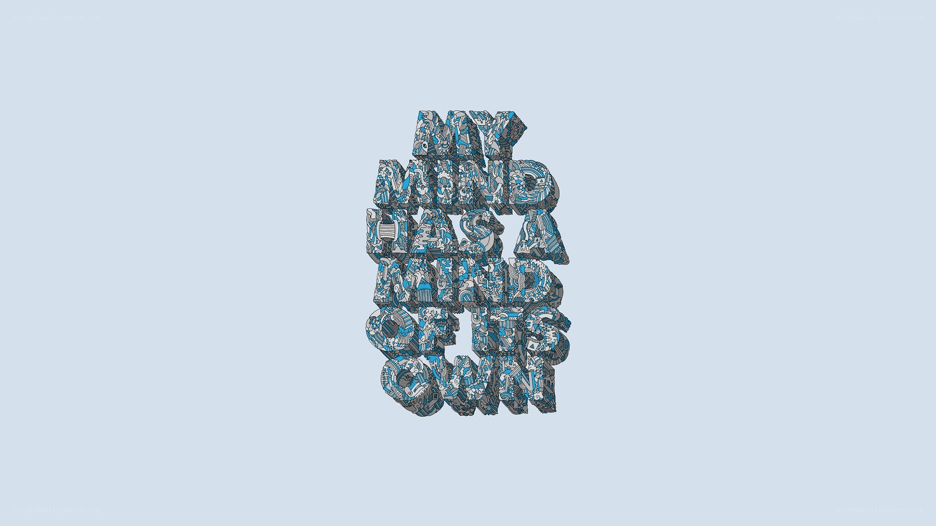 text art with intricate patterns