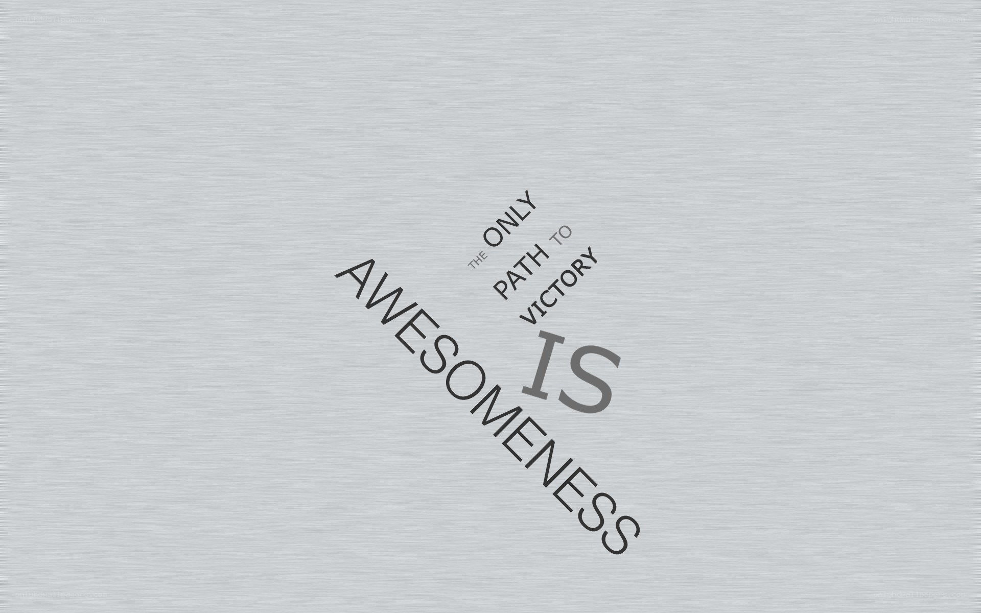 text art with motivational quote