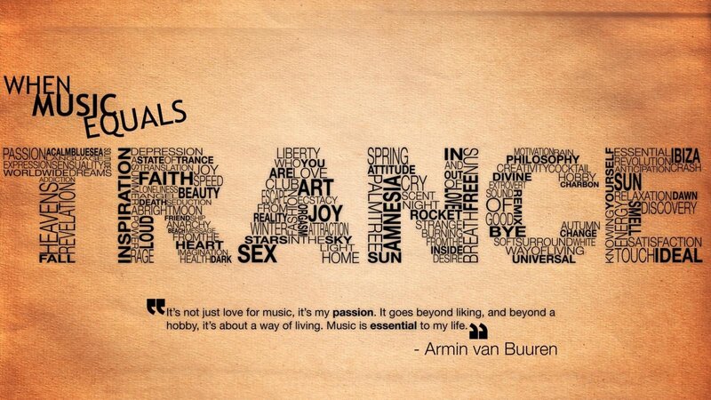 Text Art with Music Quotes