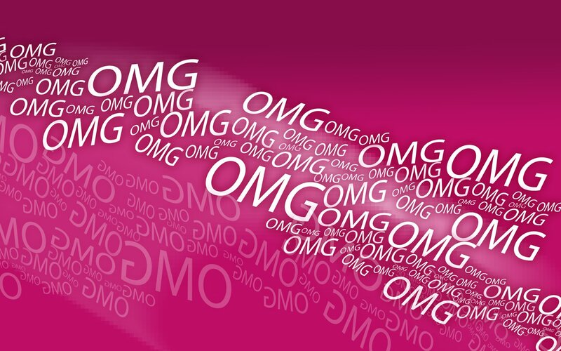 Text Art with OMG — Magenta