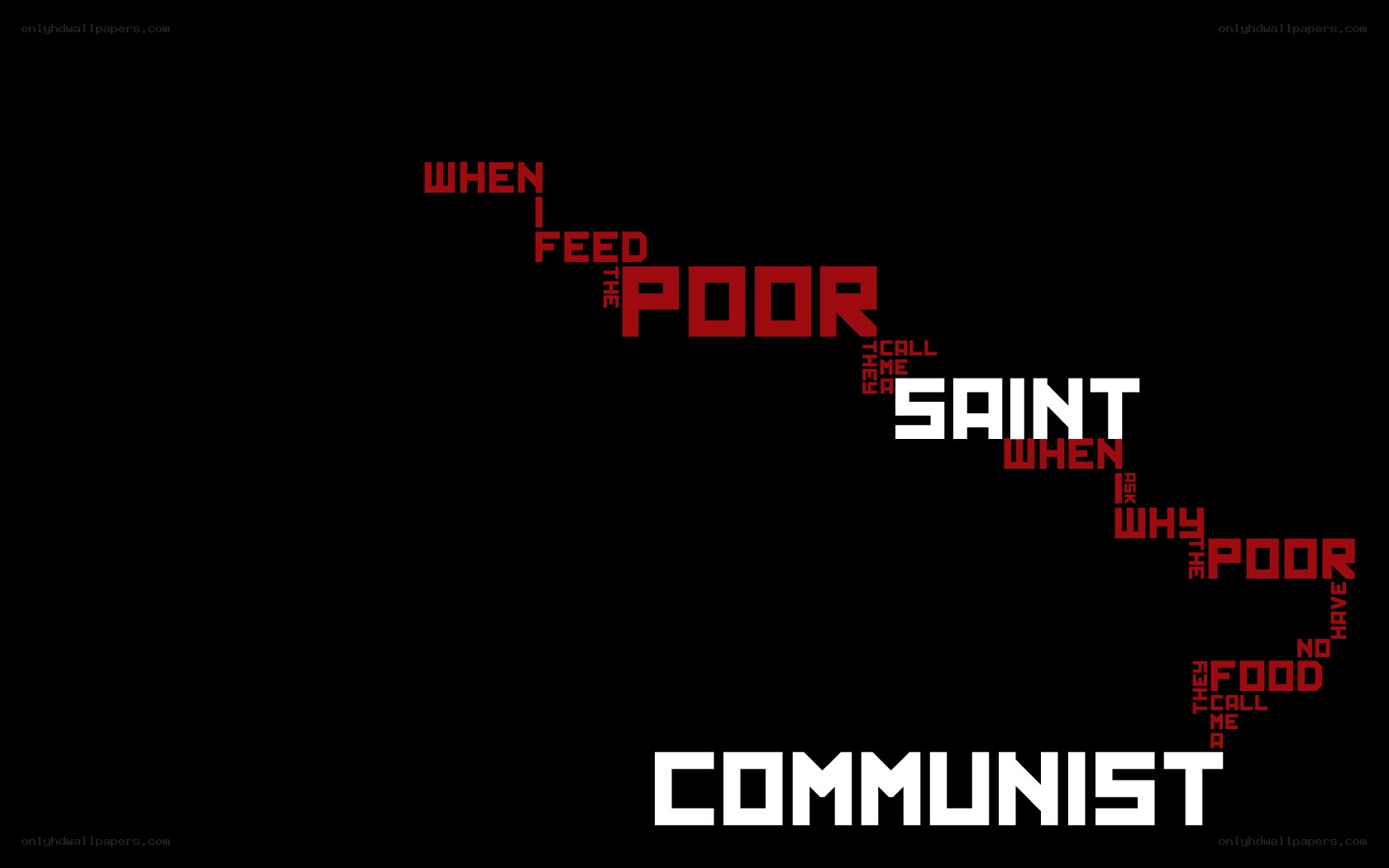 text art with political message