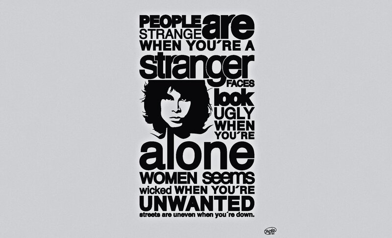 text art with quote