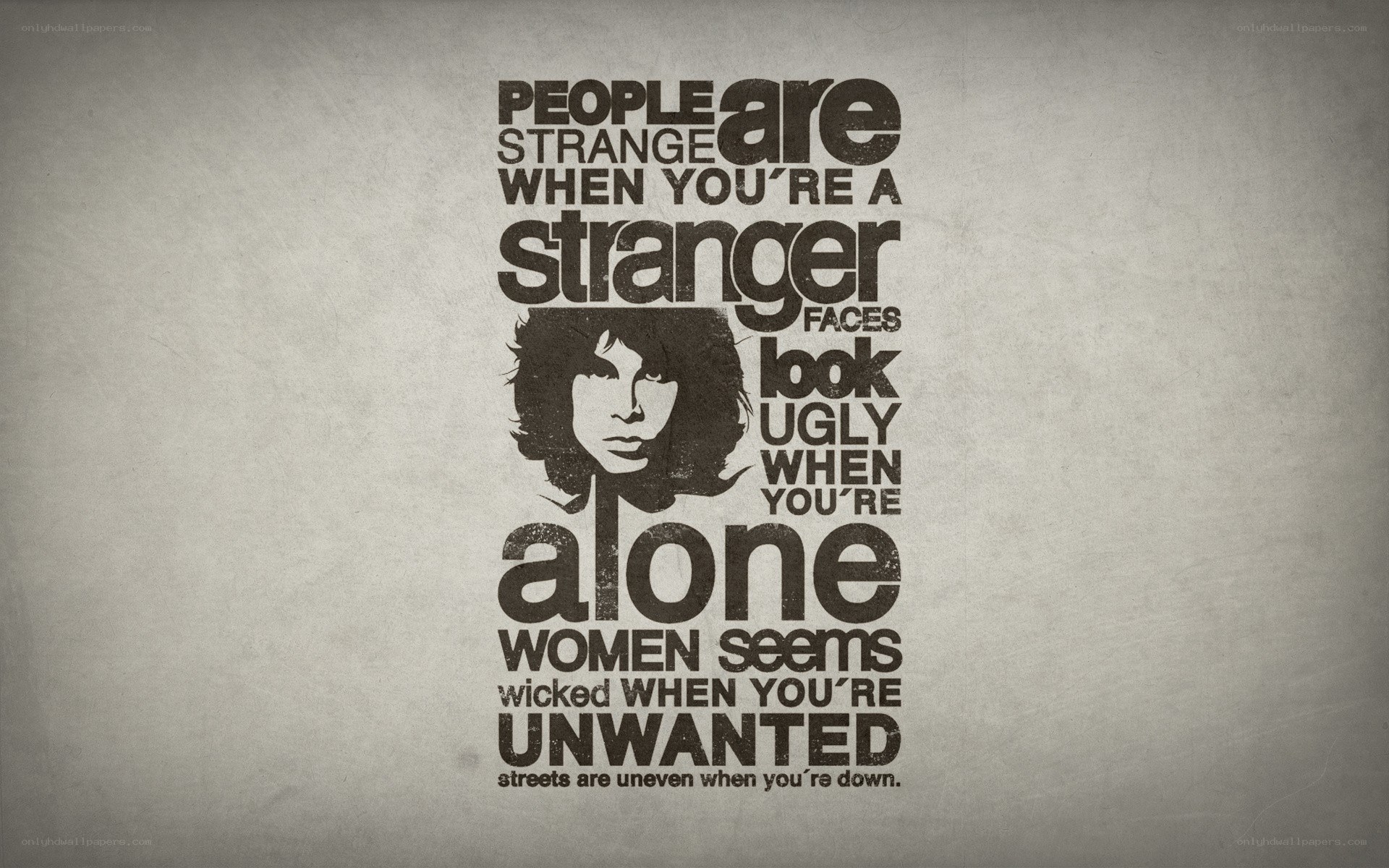text art with quote