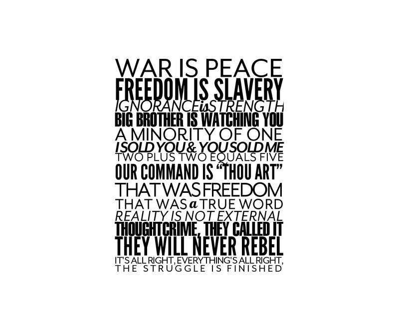 text art with quote