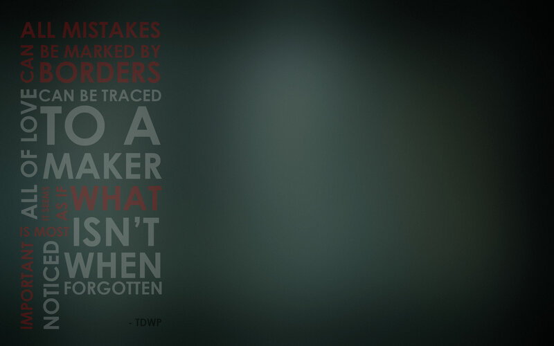 text art with quote