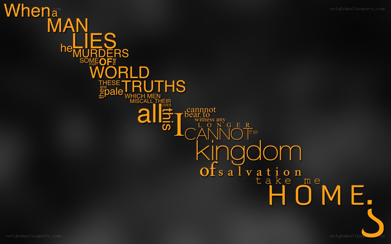 text art with religious quote