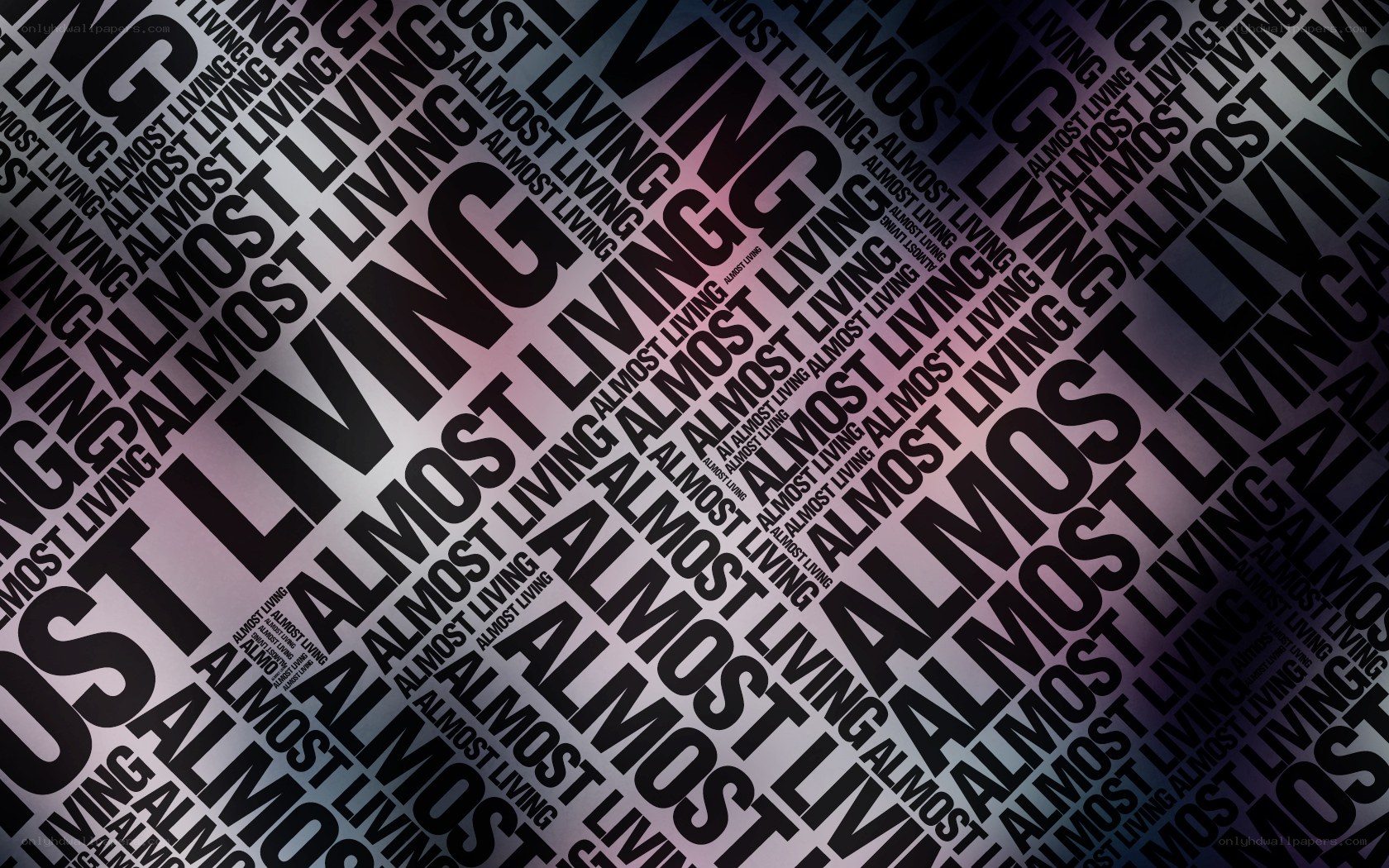 text art with repeated phrase