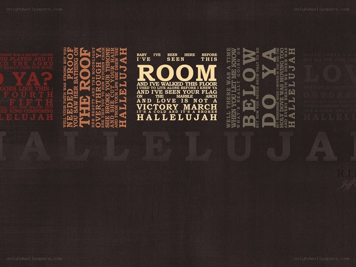 text art with song lyrics