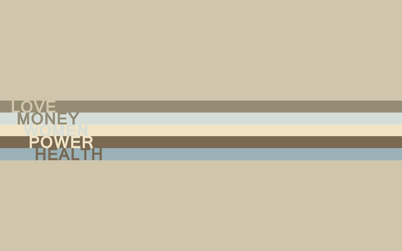 text art with words on stripes