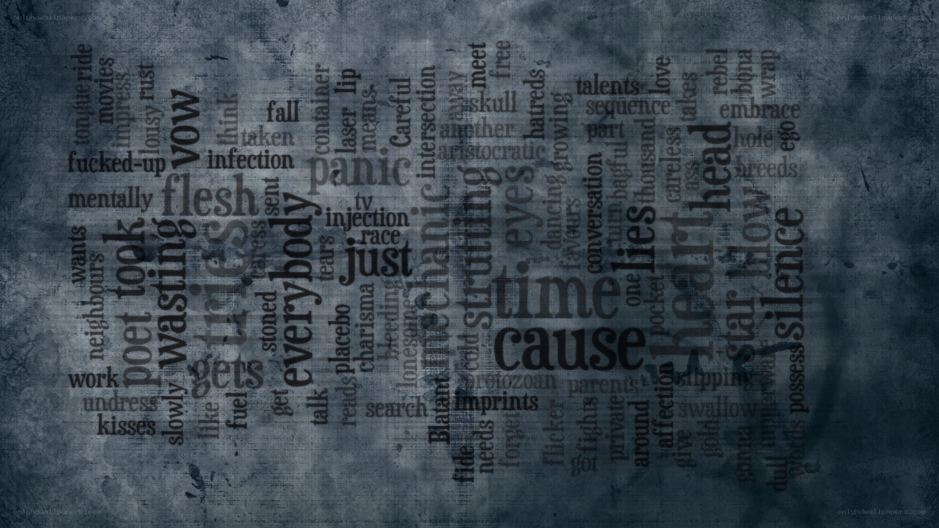 text art word cloud