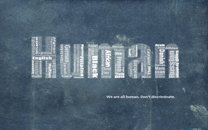 Text-based Anti-discrimination Message