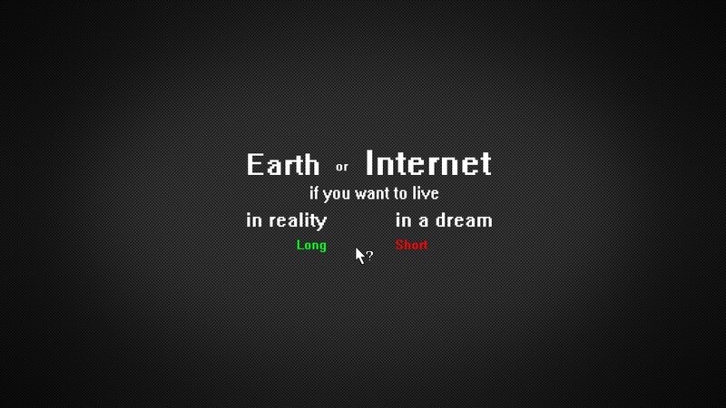 Text-based Choice Screen