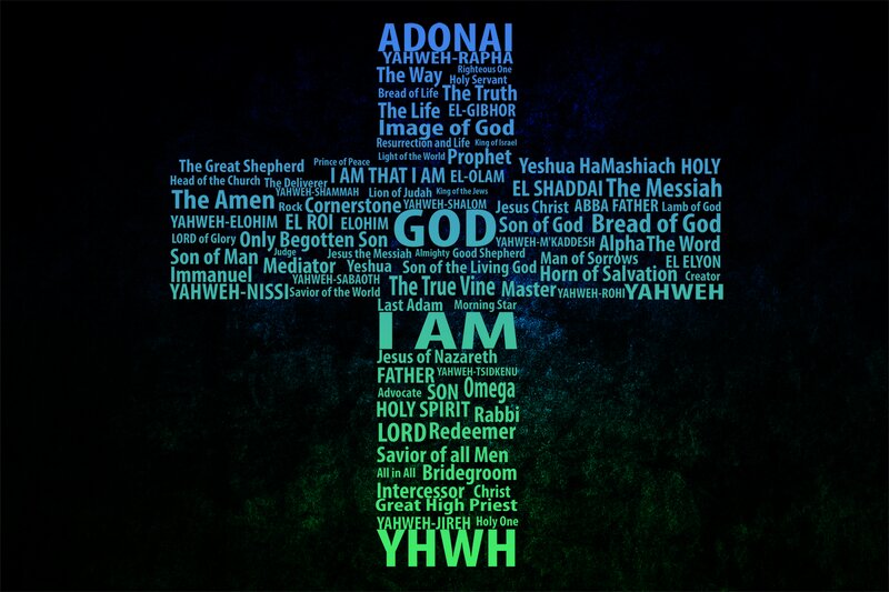 Text-based Cross Design