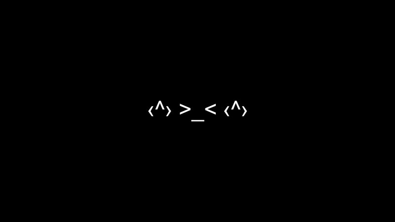 Text-based Emoticon Face
