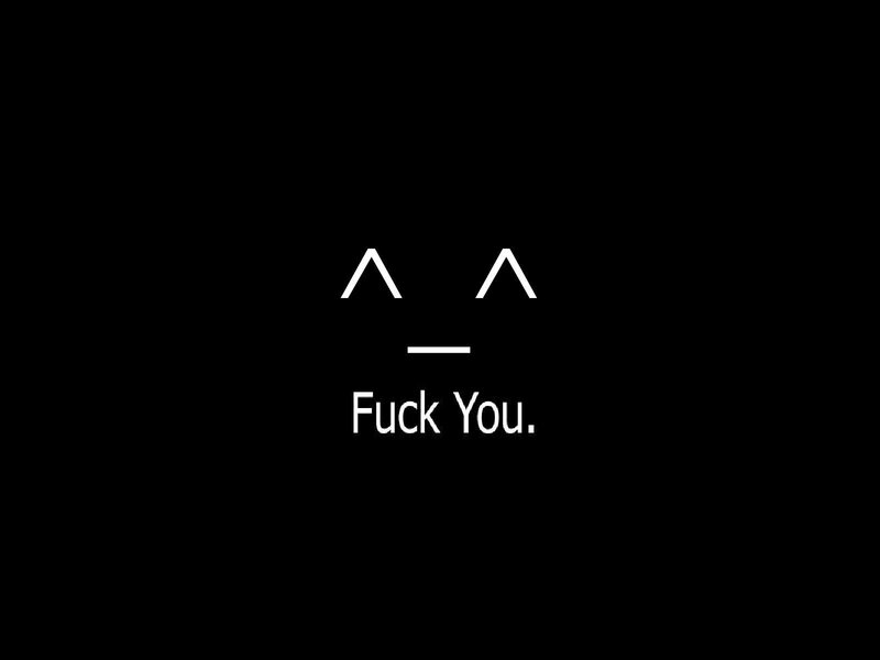 Text-based Face Expression — Black, Neutral