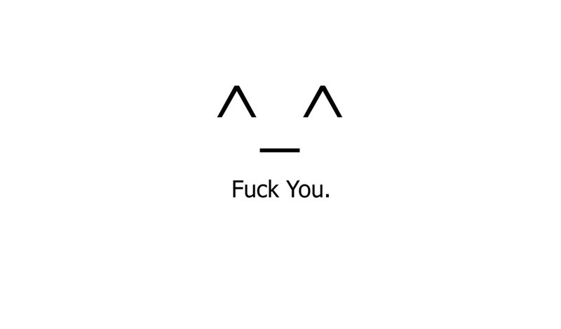 text-based face expression