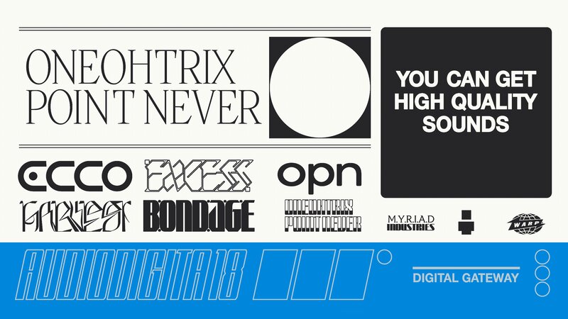 Text-based Graphic Design — Black, Minimalist