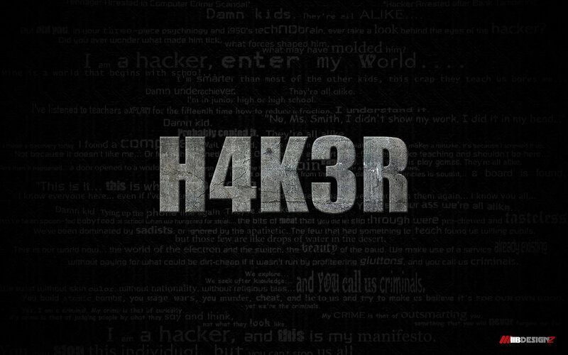 Text-based Hacker Manifesto