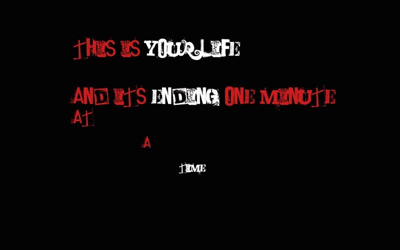 text-based horror message