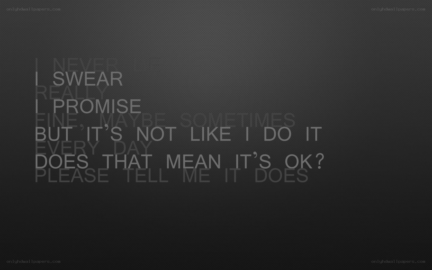 text-based image with lyrics