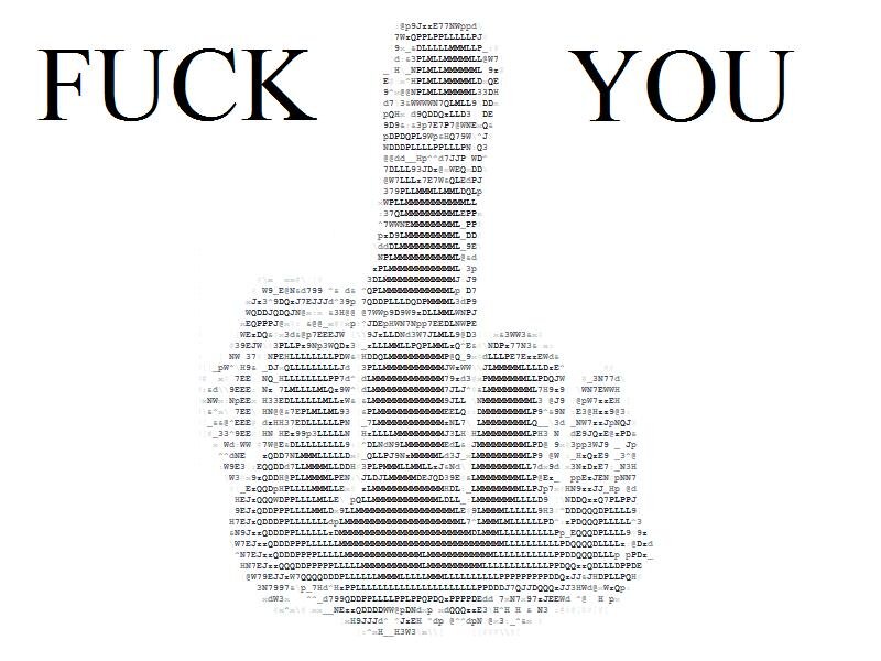 text-based image with offensive language