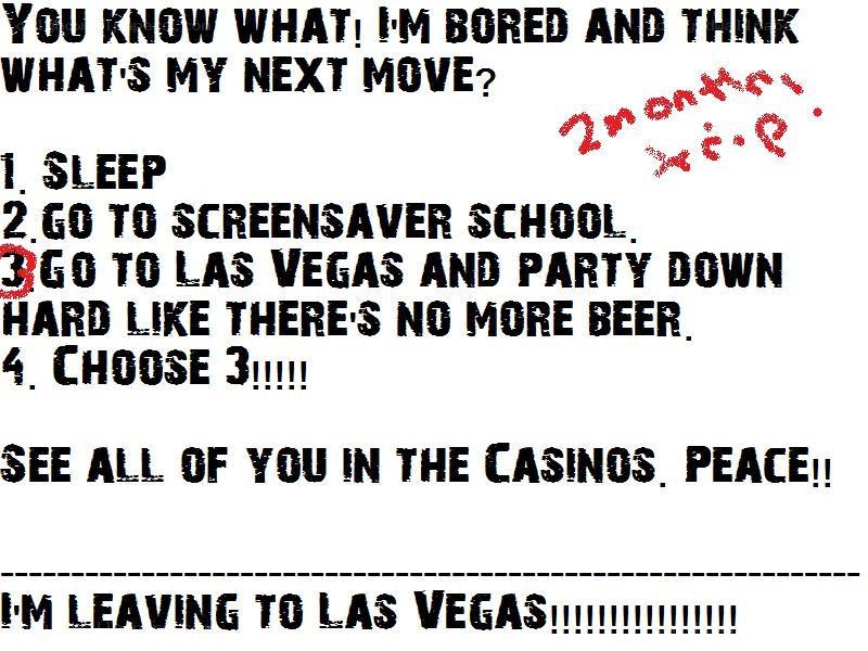 text-based meme about going to las vegas