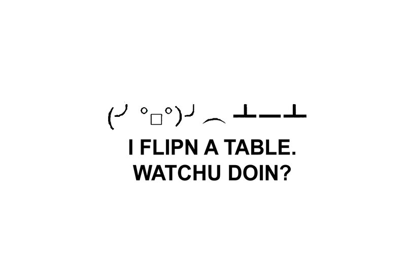 text-based meme with ASCII art