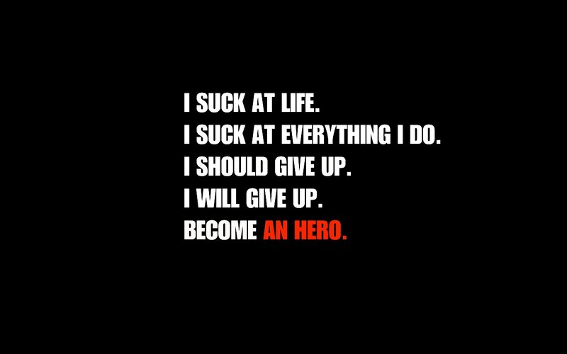 text-based motivational message
